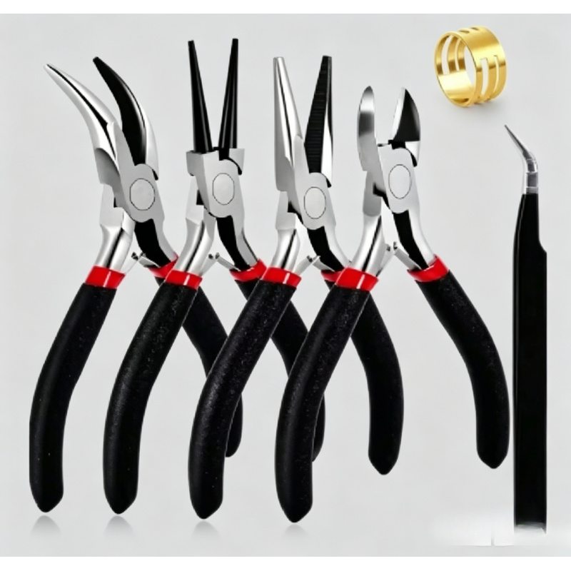 Jewelry Making Round Nose Pliers - 4 Pack Jewelry Making Pliers Tools