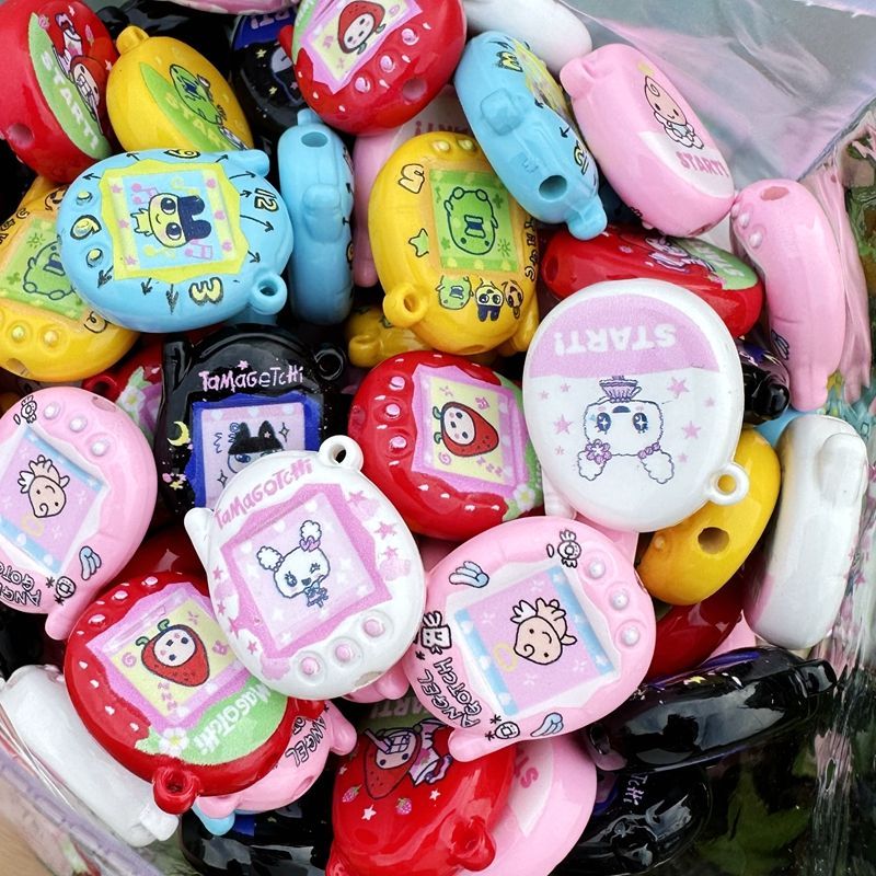 Random1-6pcs Tamagotchi Bead A - Jewelry Making Material reseña y precio