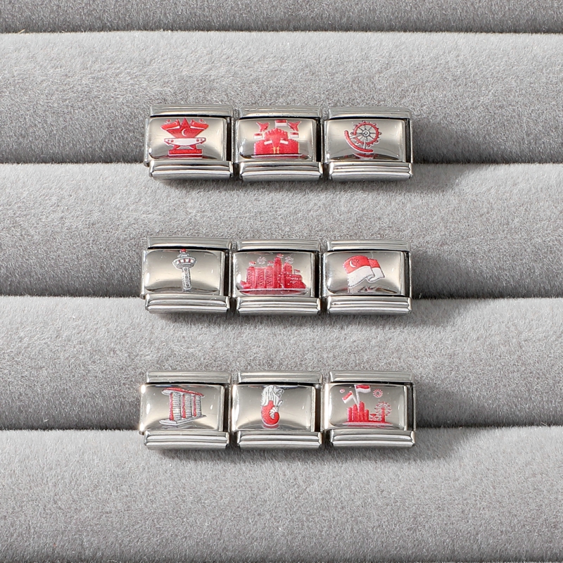 New Singapore National Day Ser - Jewelry Making Singapore reseña y precio