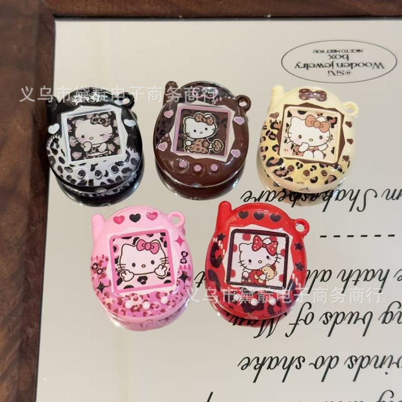 Acrylic Cute Kt Cat Leopard Pr - Jewelry Making Chain reseña y precio