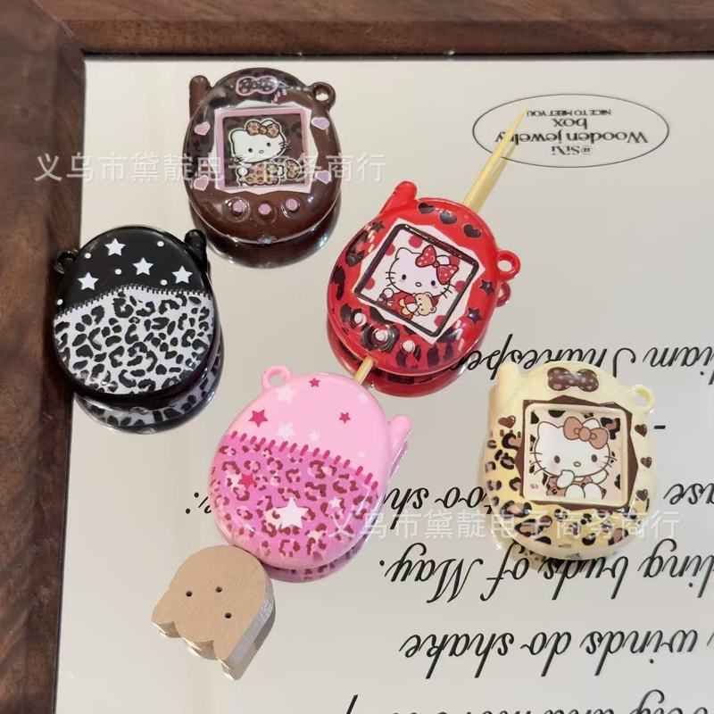 Acrylic Cute Kt Cat Leopard Pr - Jewelry Making Chain reseña y precio