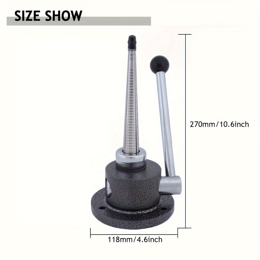 Ring Sizer Mandrel with 4 Scal - Jewelry Making Machines reseña y precio