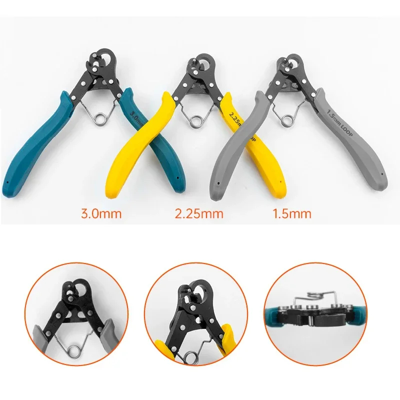 Wire Rolling Pliers 1.5/2.25/3 - Jewelry Making Round Nose Pliers reseña y precio