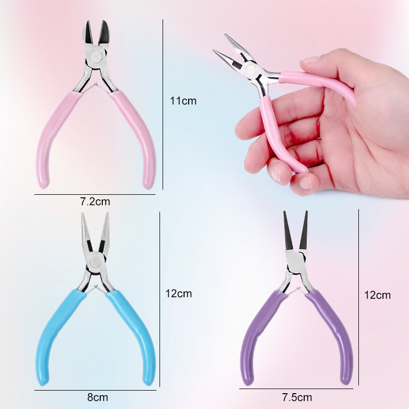 3Pcs Mini Jewelry Pliers Set I - Jewelry Making Round Nose Pliers reseña y precio