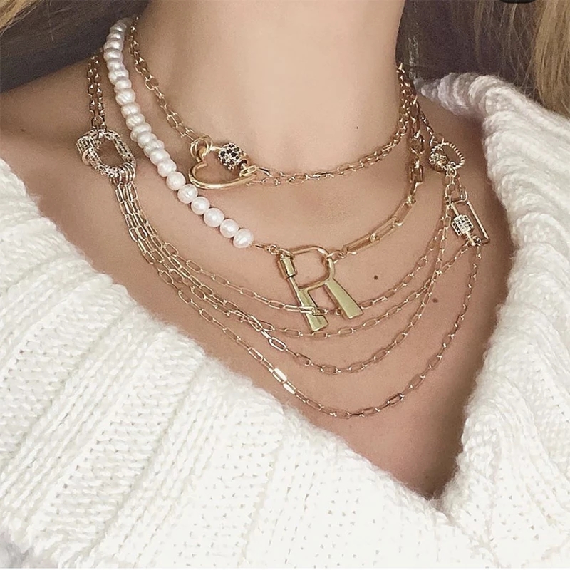 Juya 18K Gold Plated 26 Alphab - Jewelry Making Chain reseña y precio