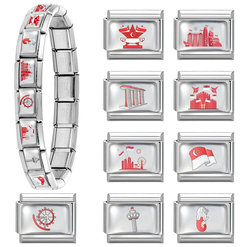 Y2K Singapore National Day Ser - Jewelry Making Singapore reseña y precio