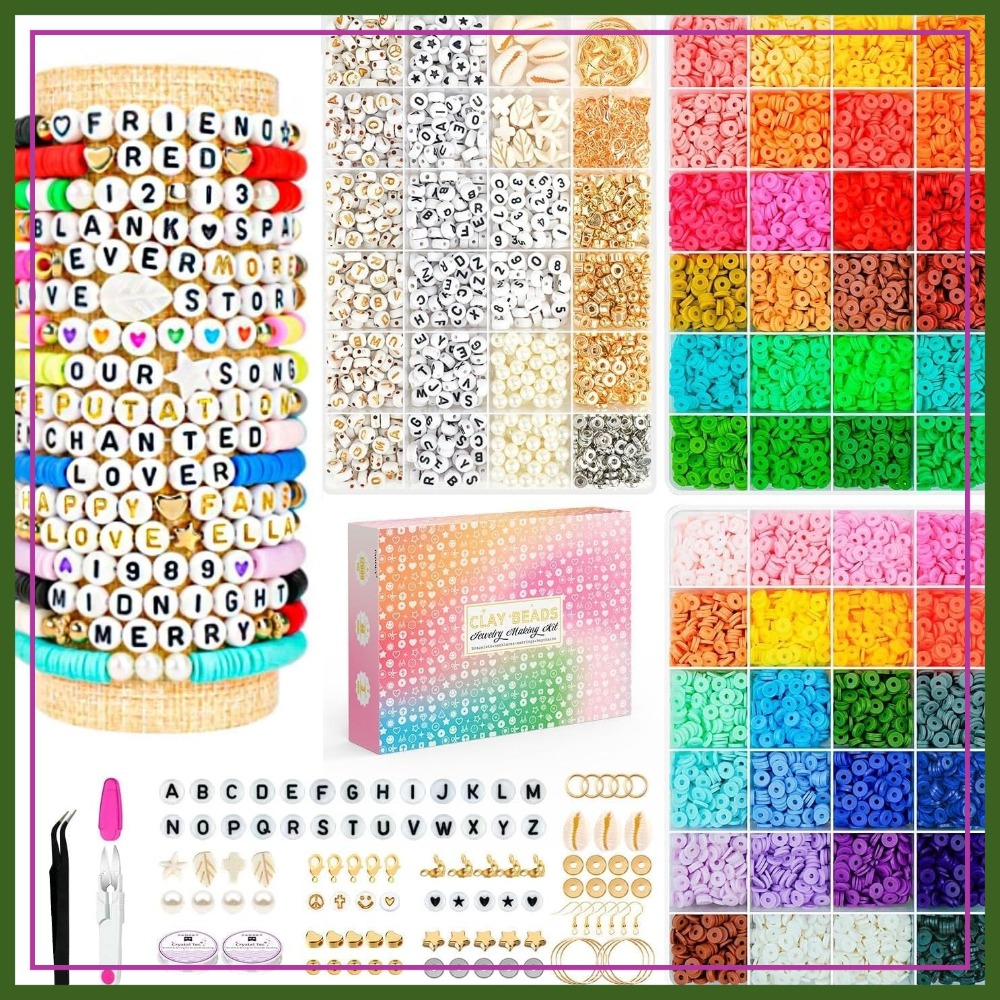 14,000pcs 48 Colors Friendship - Jewelry Making For Teens reseña y precio