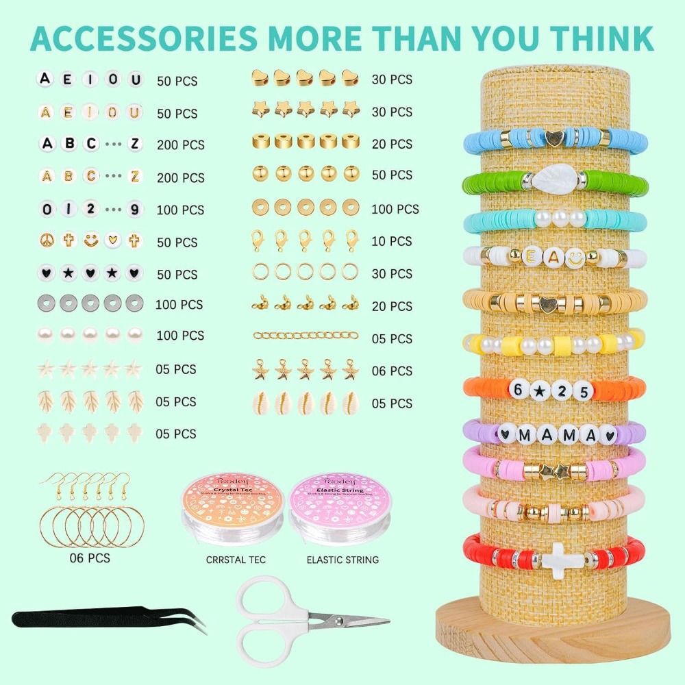 14,000pcs 48 Colors Friendship - Jewelry Making For Teens reseña y precio