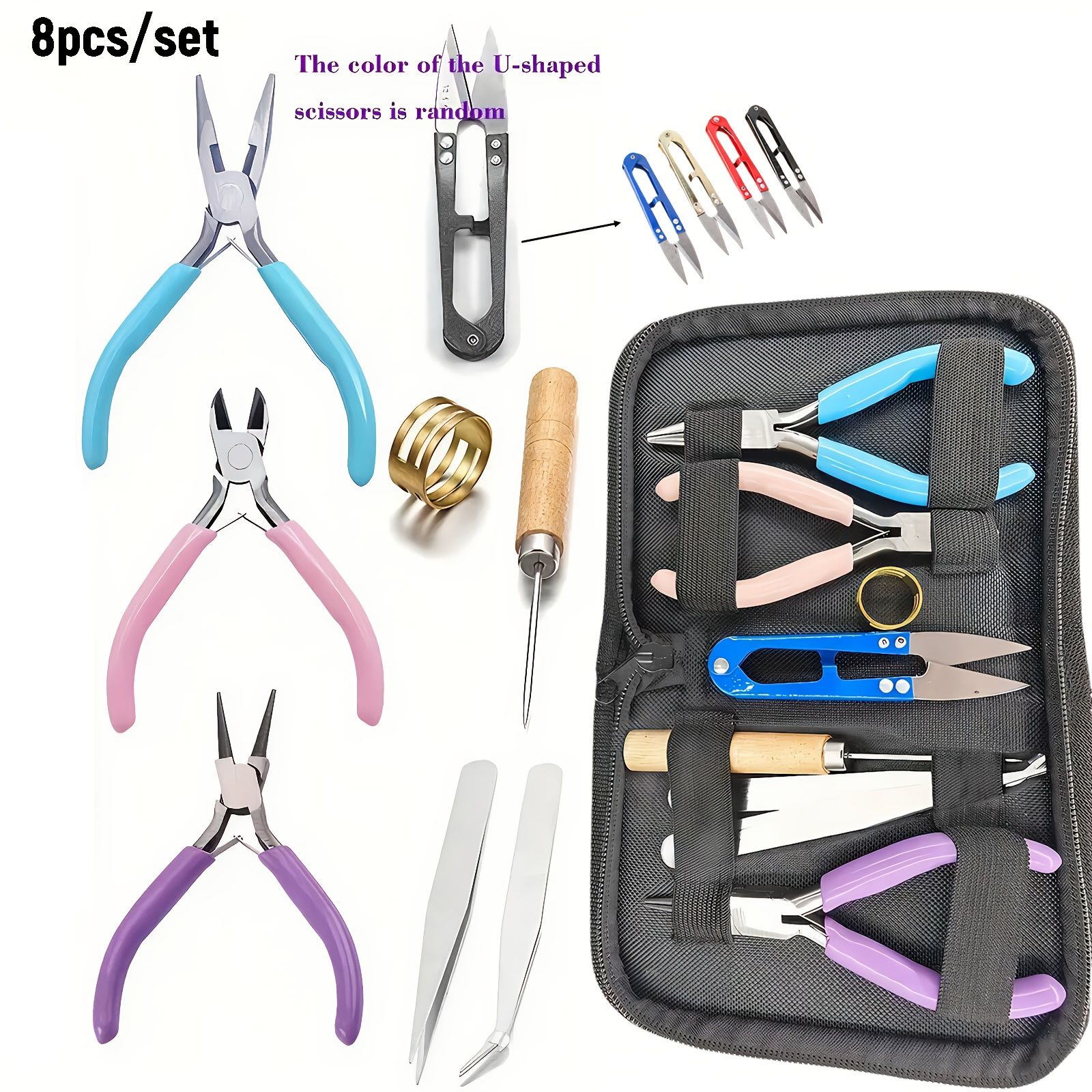 8 pieces/set jewelry making pl - Jewelry Making Round Nose Pliers reseña y precio