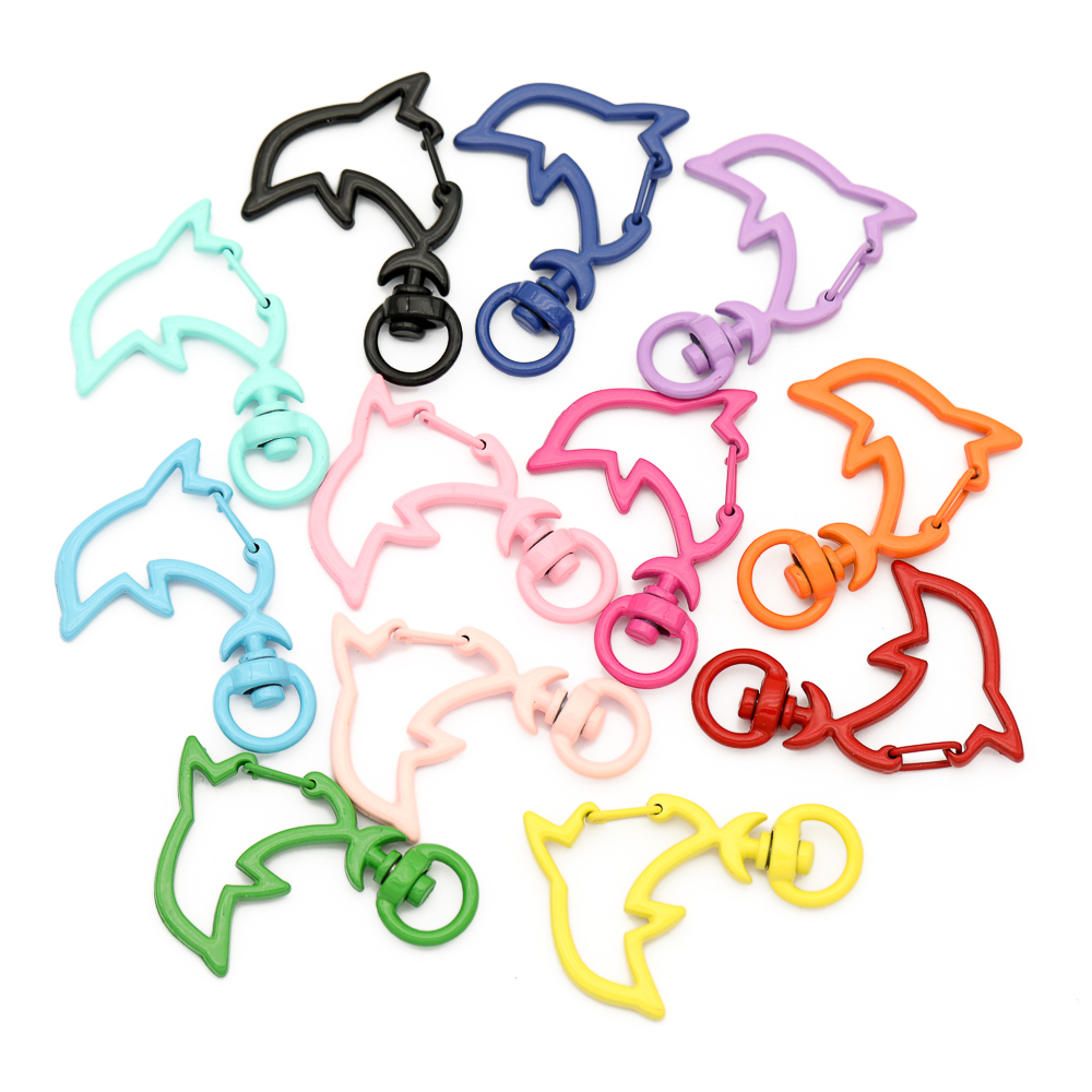 10pcs Candy Colors Metal Dolph - Jewelry Making Pins reseña y precio
