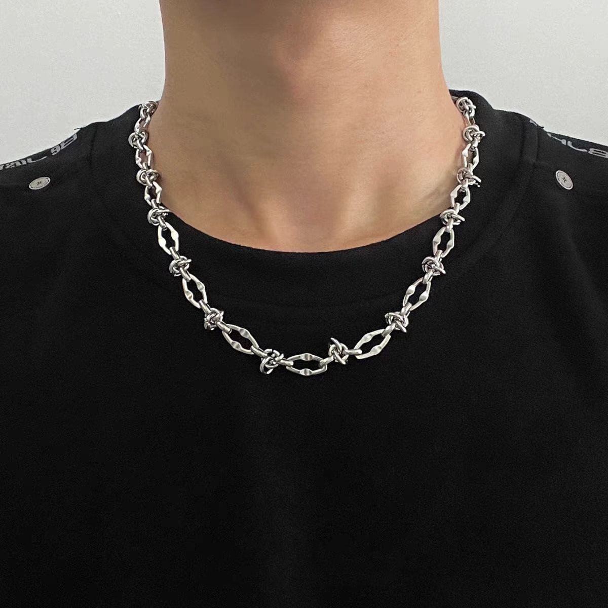 ASONSTEEL 8mm Width Chain Neck - Jewelry Making Singapore reseña y precio