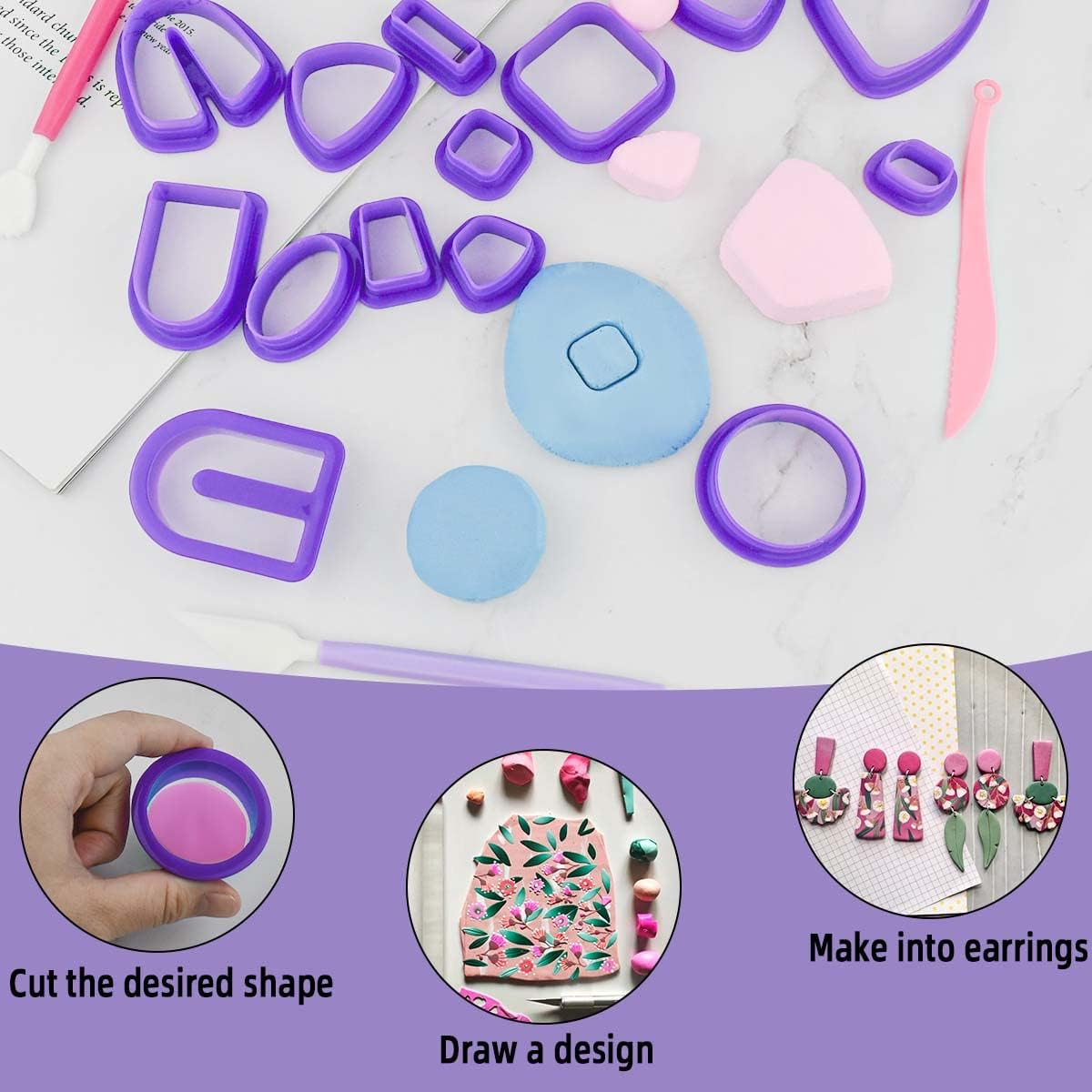 Polymer Clay Earring Making Ki - Jewelry Making For Teens reseña y precio