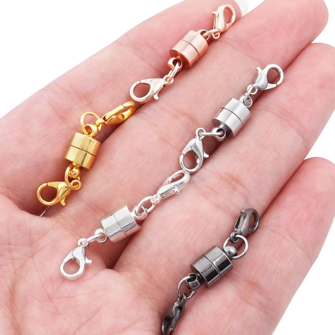 5Sets/Lot Magnetic Clasps With - Jewelry Making Pins reseña y precio
