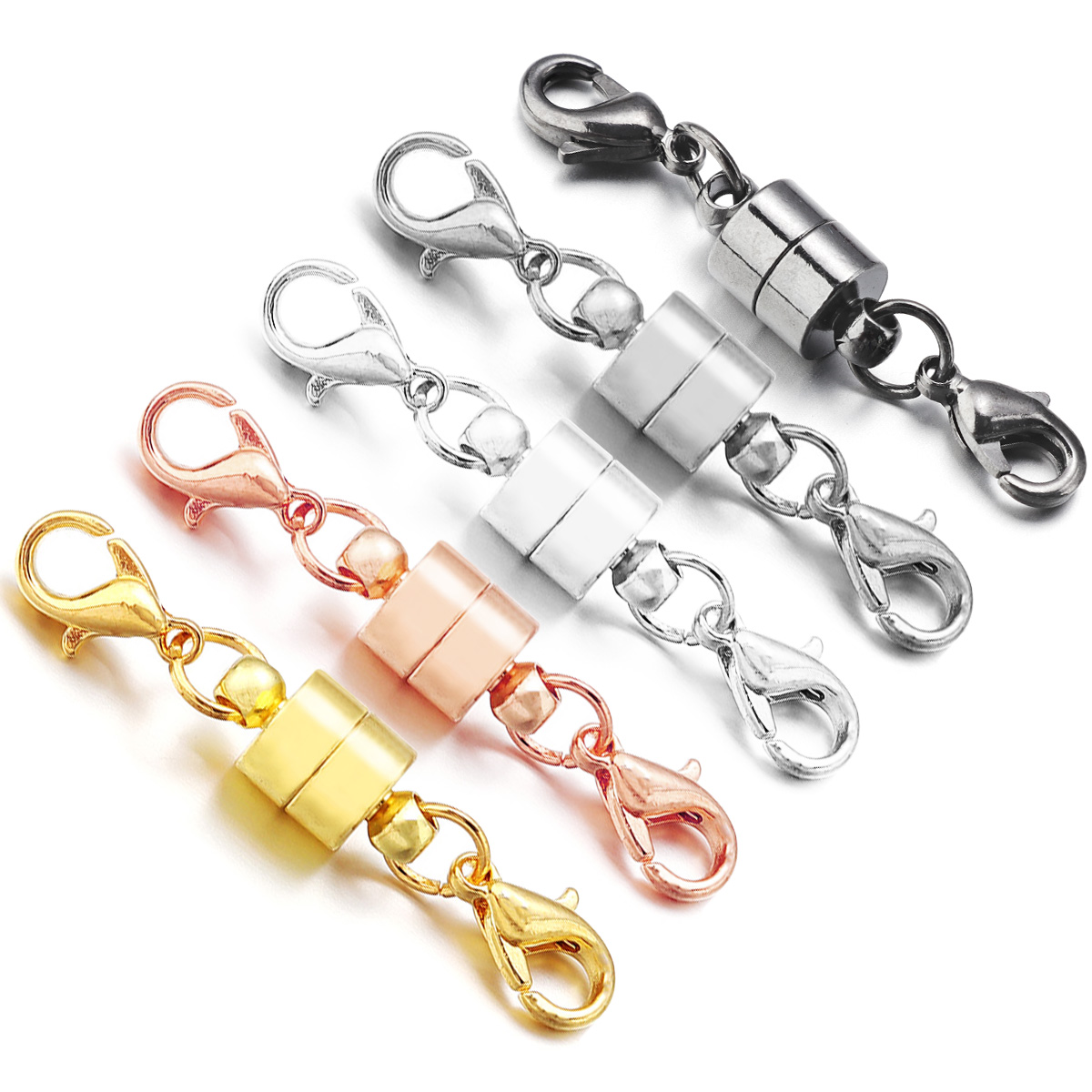 5Sets/Lot Magnetic Clasps With - Jewelry Making Pins reseña y precio