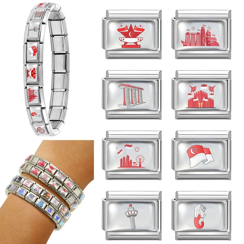 Y2K Merlion Singapore National - Jewelry Making Singapore reseña y precio