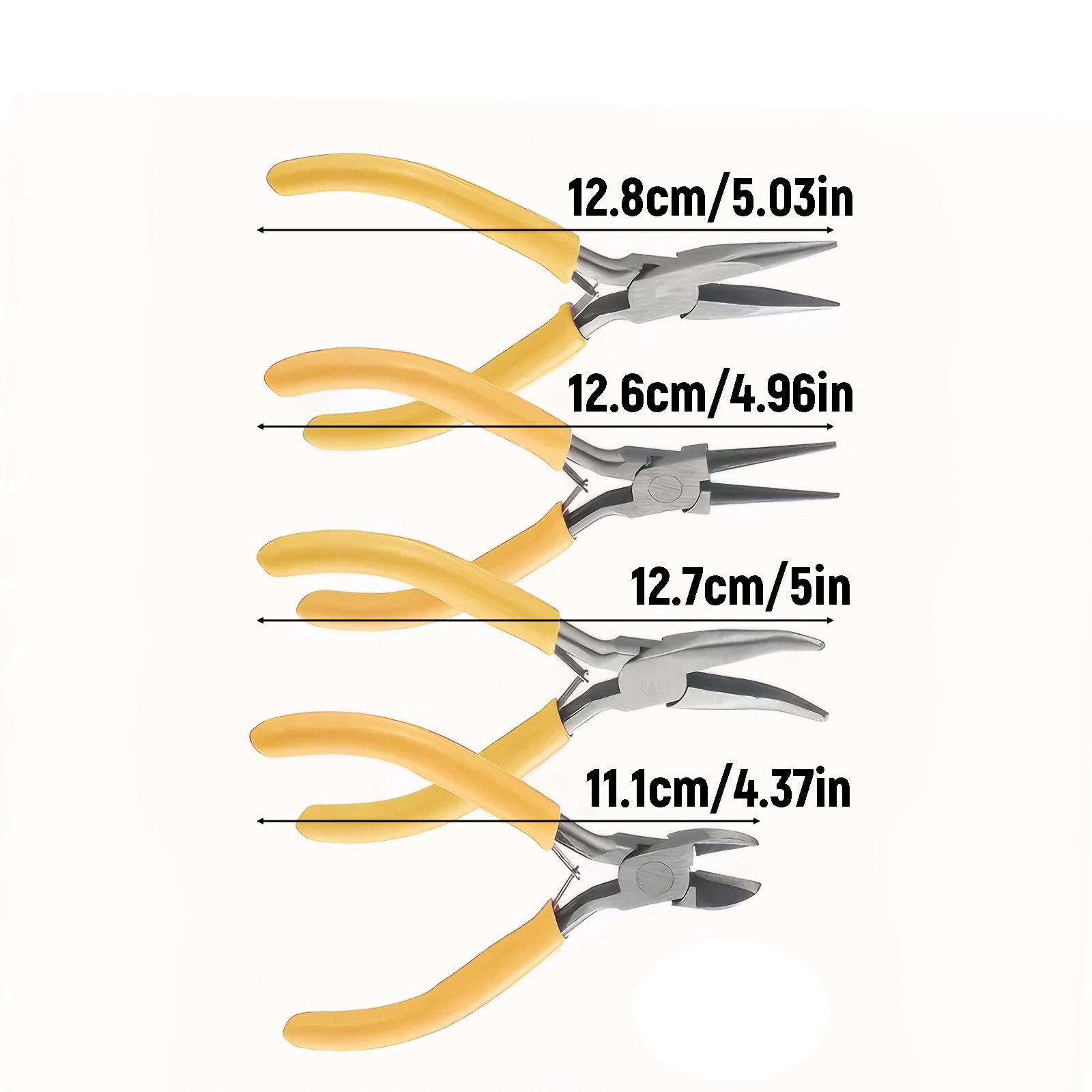 6/4/1pcs yellow Jewelry Making - Jewelry Making Round Nose Pliers reseña y precio