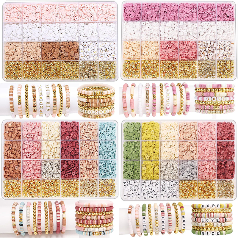 Style DIY Clay Beads Bracelet  - Jewelry Making For Teens reseña y precio