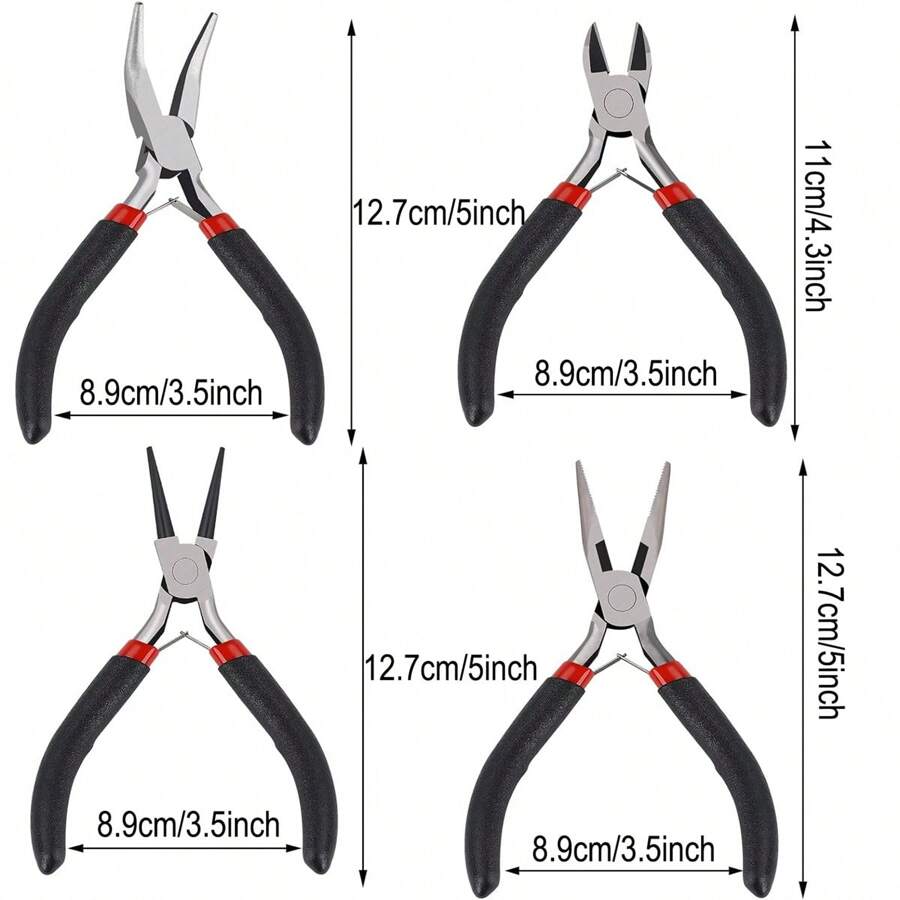 3/5/6Pack Jewelry Making Plier - Jewelry Making Round Nose Pliers reseña y precio