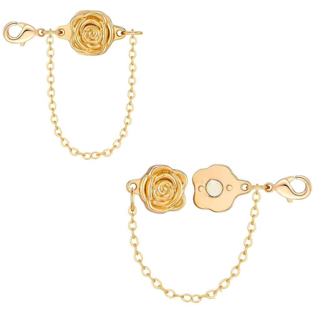 5pcs Rose Magnet Connected Cla - Jewelry Making Chain reseña y precio