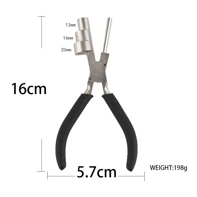 Pliers Big Head Three Section  - Jewelry Making Round Nose Pliers reseña y precio