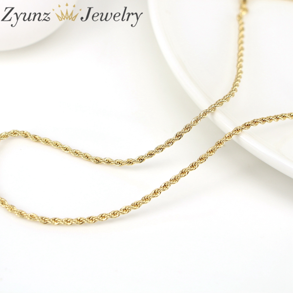 20PCS, Gold Color Metal Chain  - Jewelry Making Singapore reseña y precio