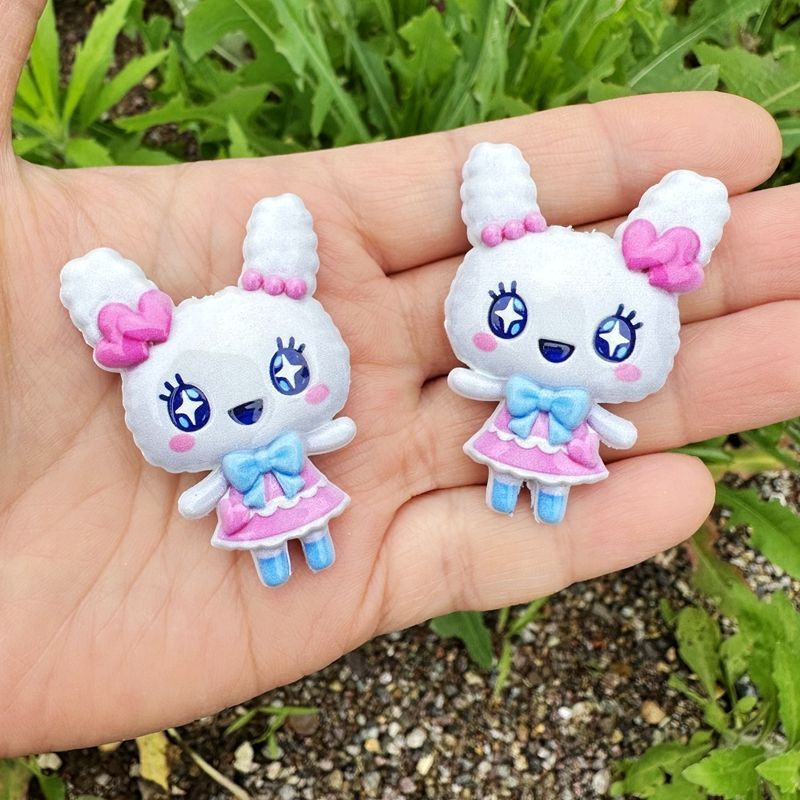 45mm Cartoon Tamagotchi double - Jewelry Making Material reseña y precio