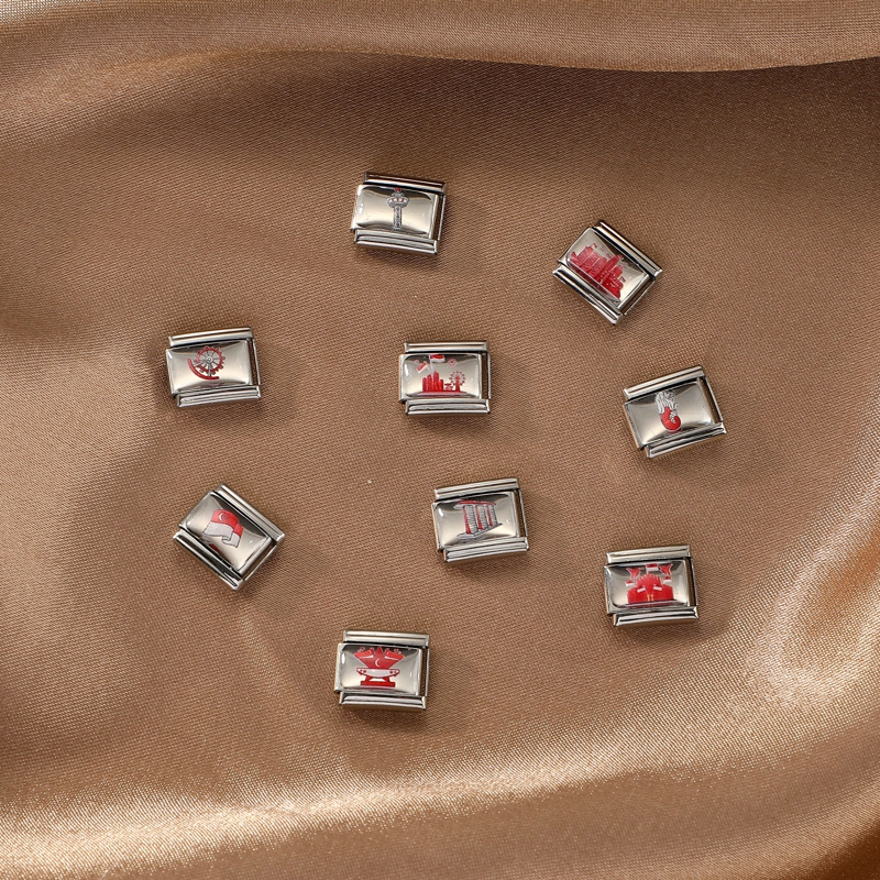 New Singapore National Day Ser - Jewelry Making Singapore reseña y precio