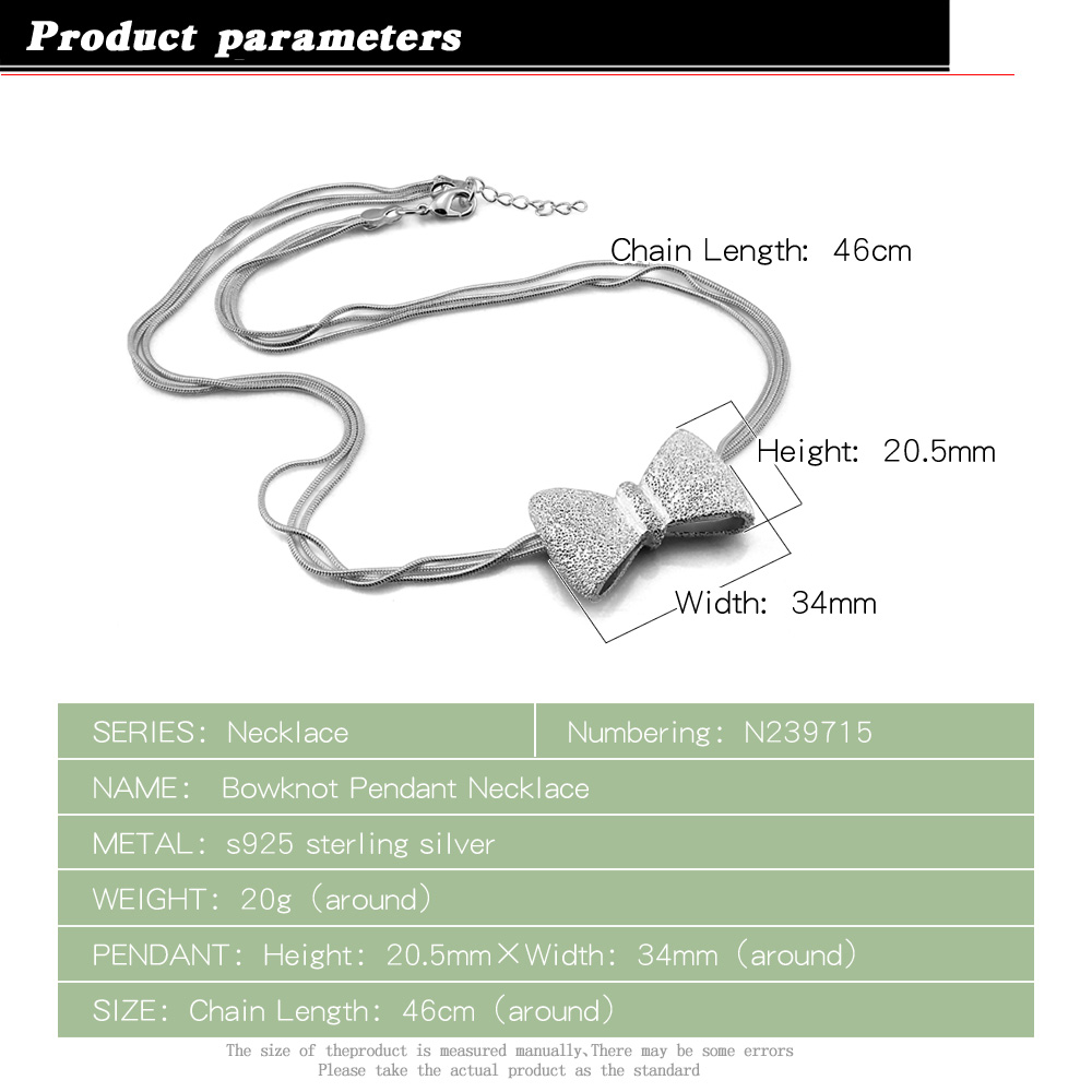 Sweet 925 Sterling Silver Bow  - Jewelry Making Singapore reseña y precio