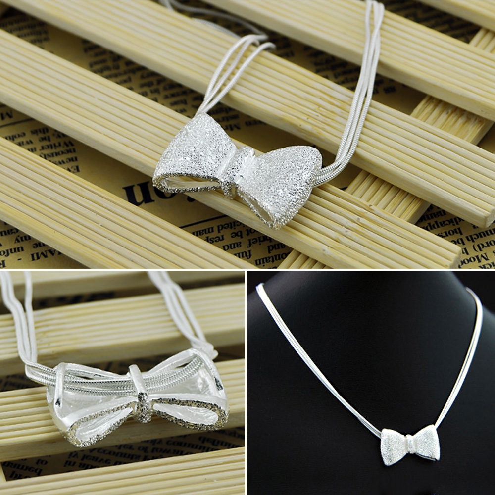 Sweet 925 Sterling Silver Bow  - Jewelry Making Singapore reseña y precio