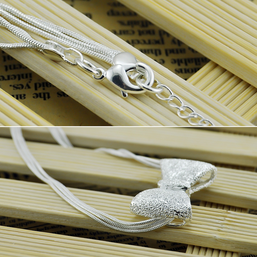 Sweet 925 Sterling Silver Bow  - Jewelry Making Singapore reseña y precio