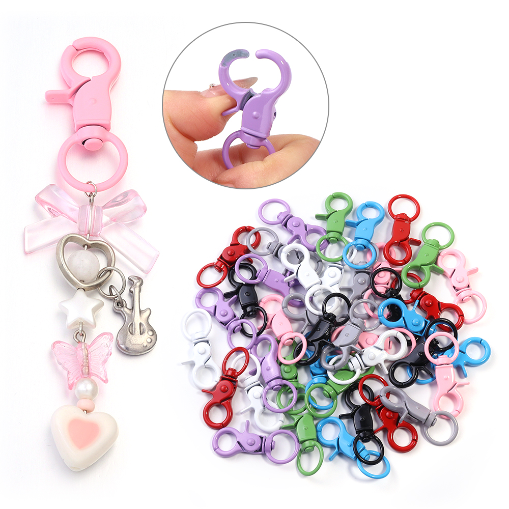 5Pcs/Lot Colorful Swivel Lobst - Jewelry Making Chain reseña y precio