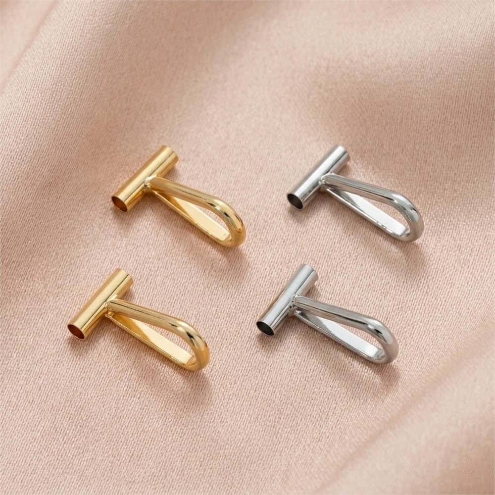 2pcs 14K Brass Vertical Pin to - Jewelry Making Pins reseña y precio