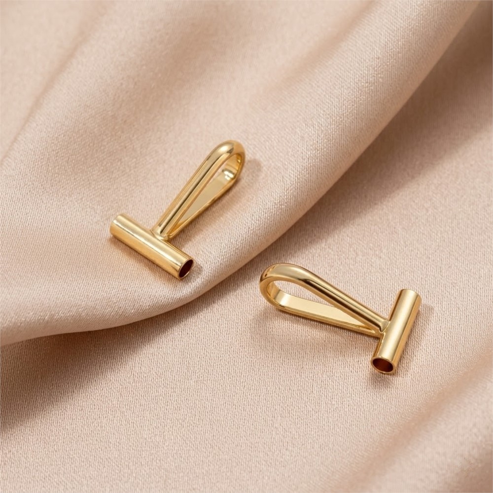 2pcs 14K Brass Vertical Pin to - Jewelry Making Pins reseña y precio
