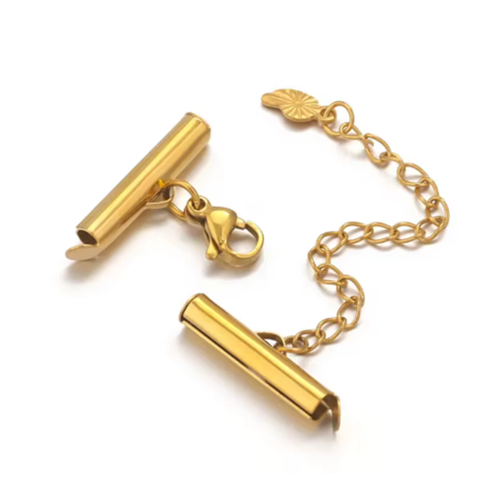 8pcs Stainless Steel Gold Plat - Jewelry Making Chain reseña y precio