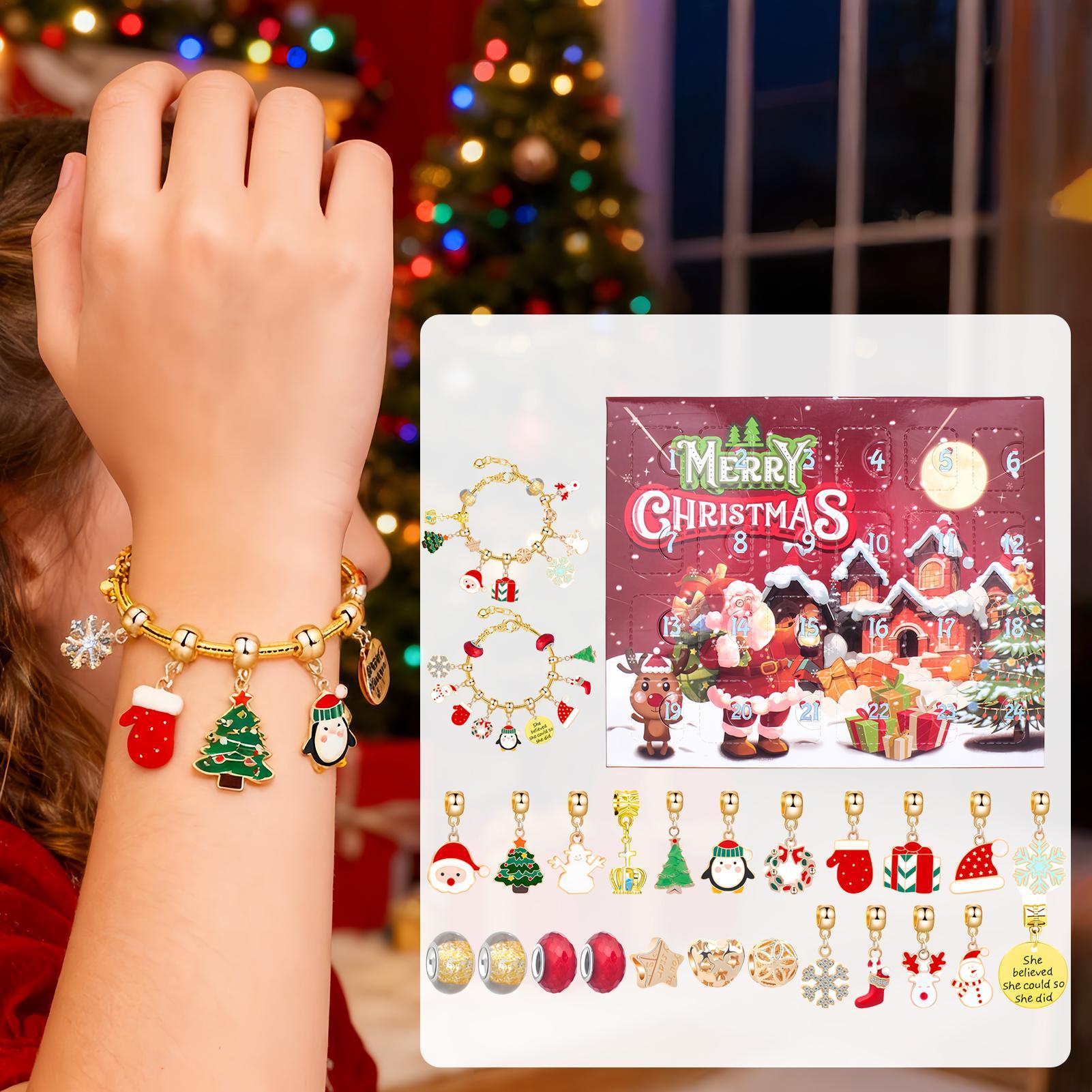 Christmas Bracelet Gift Box DI - Jewelry Making For Teens reseña y precio
