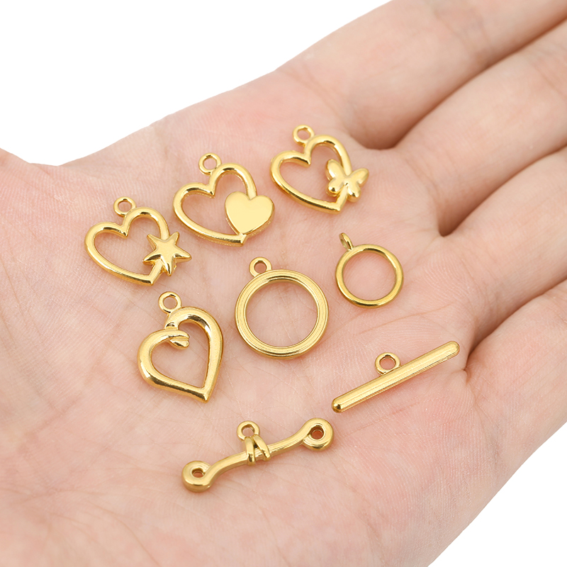 5sets PVD Never Fade Stainless - Jewelry Making Pins reseña y precio