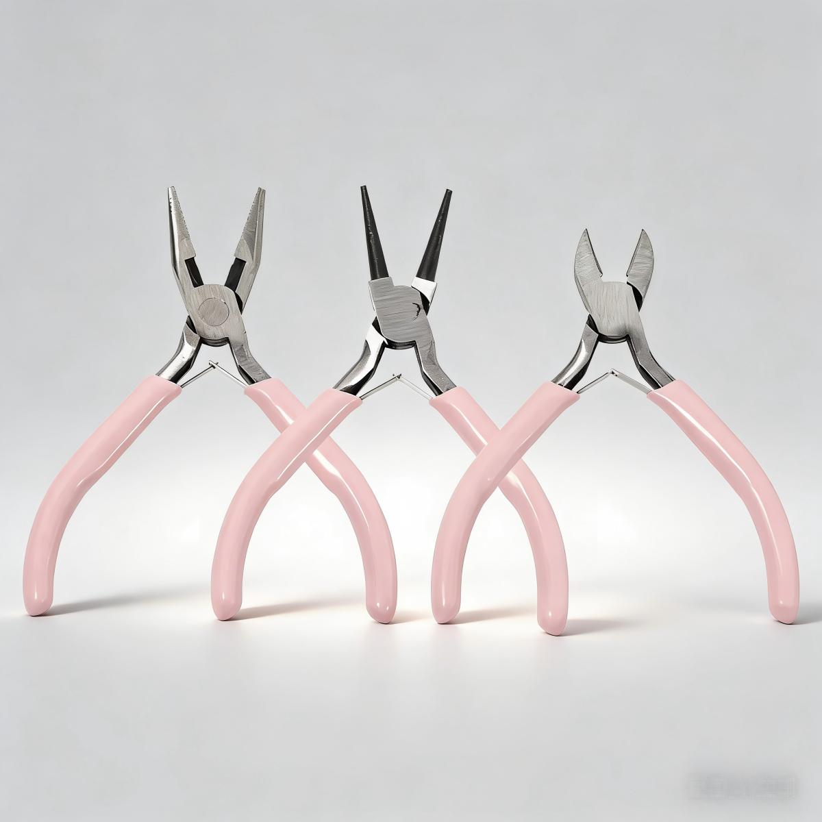 3Pcs Jewelry Pliers Set - Prec - Jewelry Making Round Nose Pliers reseña y precio