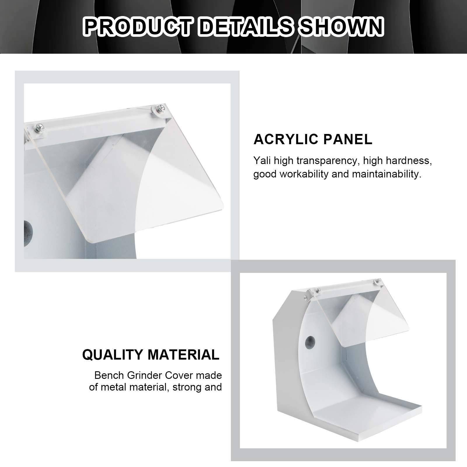 240mm Metal Dust Shield for Je - Jewelry Making Machines reseña y precio
