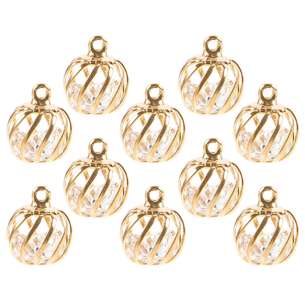 10Pcs Lantern Charms Hollow Ou - Jewelry Making For Teens reseña y precio