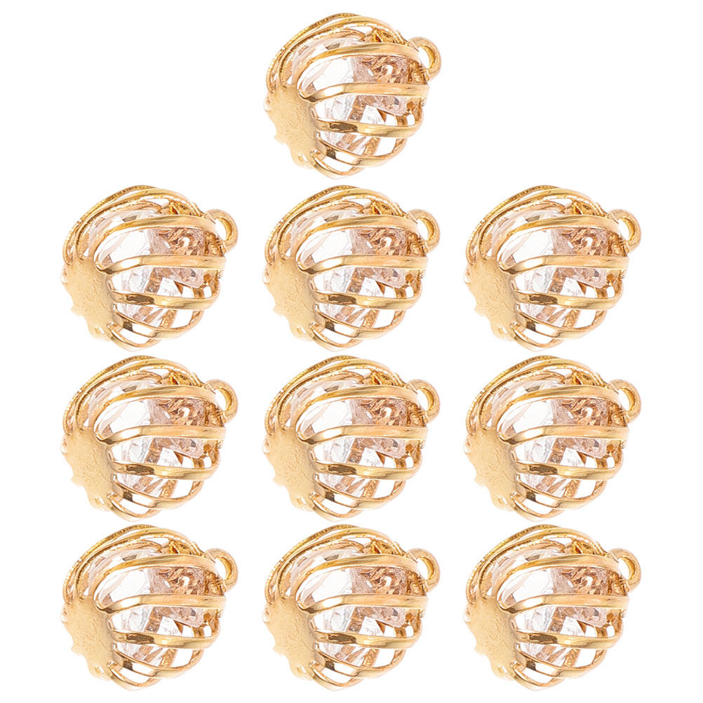 10Pcs Lantern Charms Hollow Ou - Jewelry Making For Teens reseña y precio