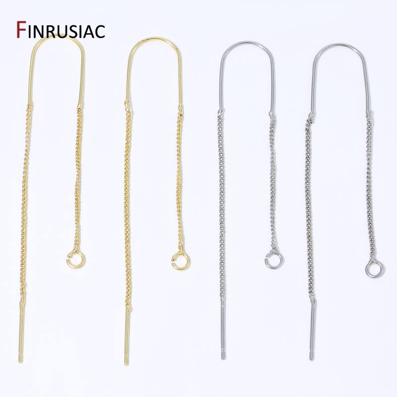 18K Gold Plated Brass Long Tas - Jewelry Making Chain reseña y precio