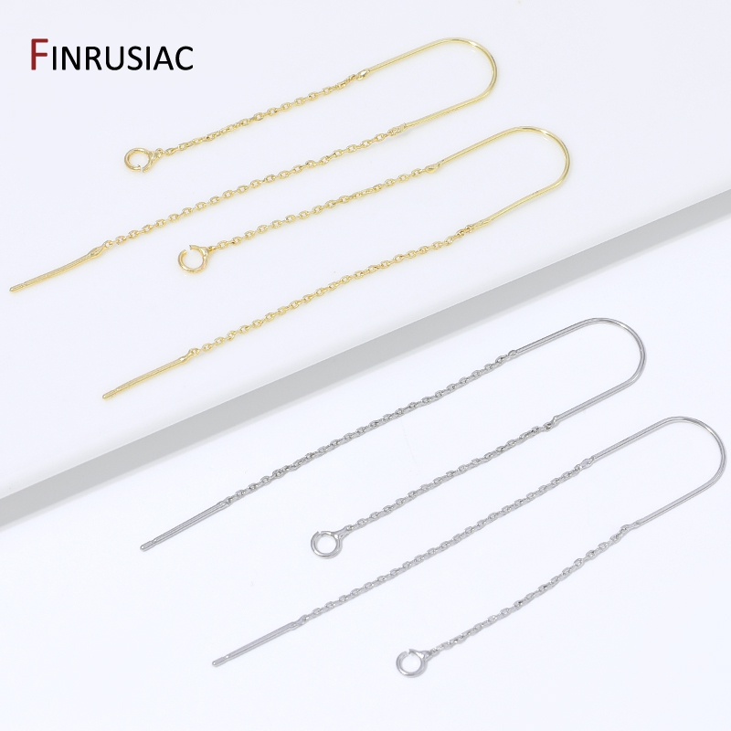 18K Gold Plated Brass Long Tas - Jewelry Making Chain reseña y precio