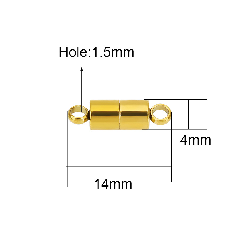 2pcs 14mm Stainless Steel Neck - Jewelry Making Pins reseña y precio