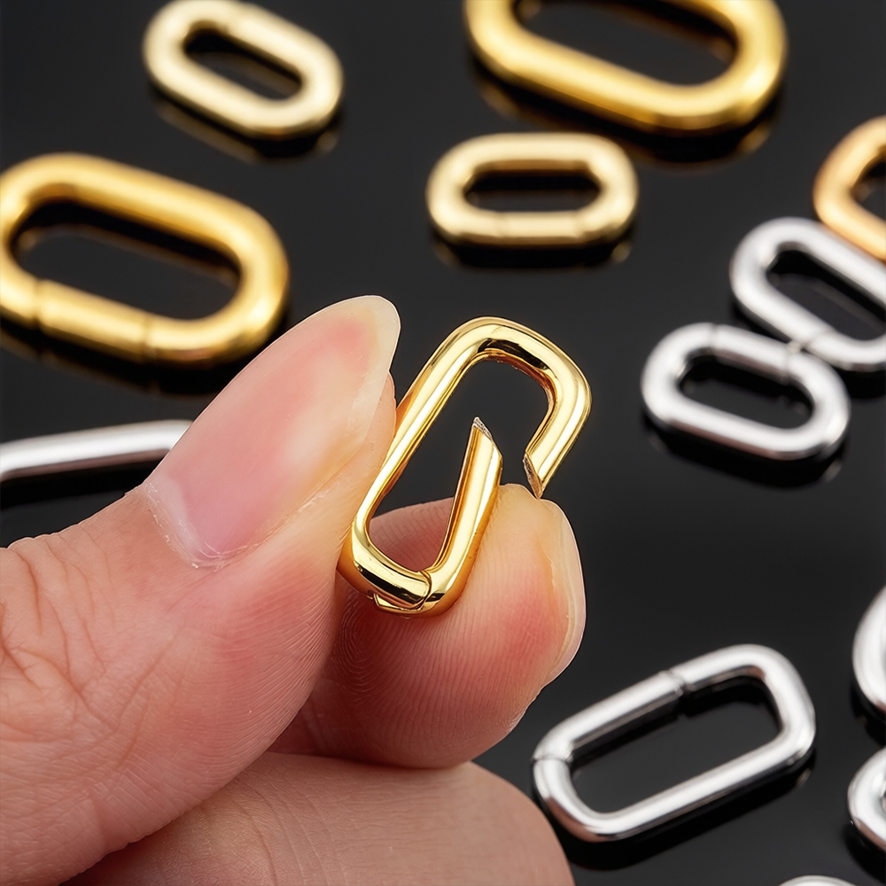 2pcs 18K Gold Plated Filled Ov - Jewelry Making Pins reseña y precio