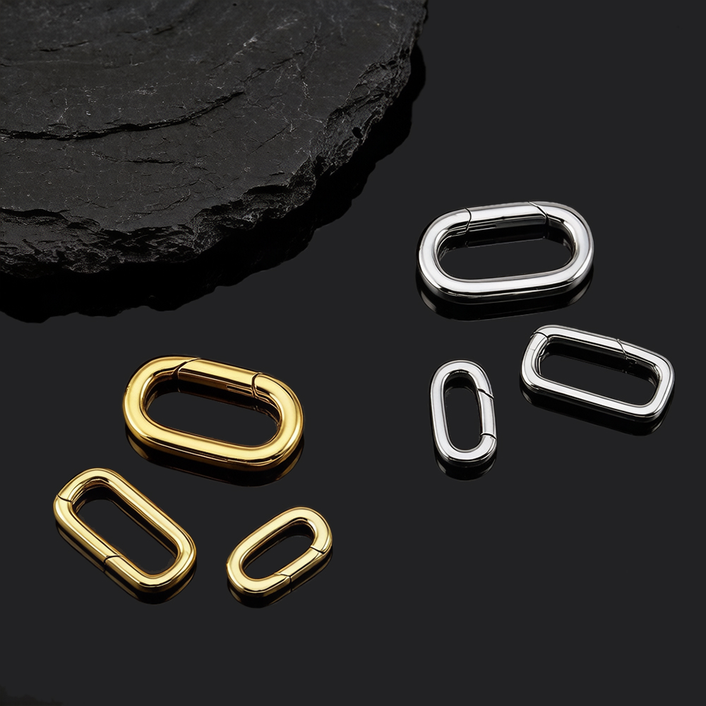 2pcs 18K Gold Plated Filled Ov - Jewelry Making Pins reseña y precio