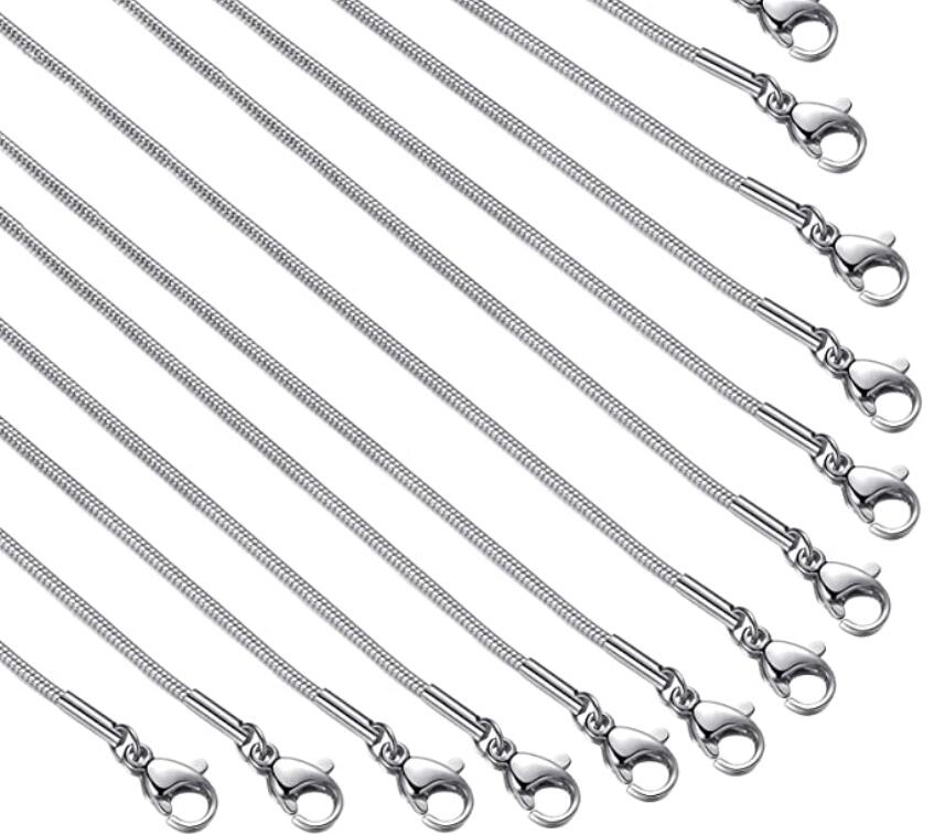 10pcs Lot Stainless Steel Roun - Jewelry Making Singapore reseña y precio