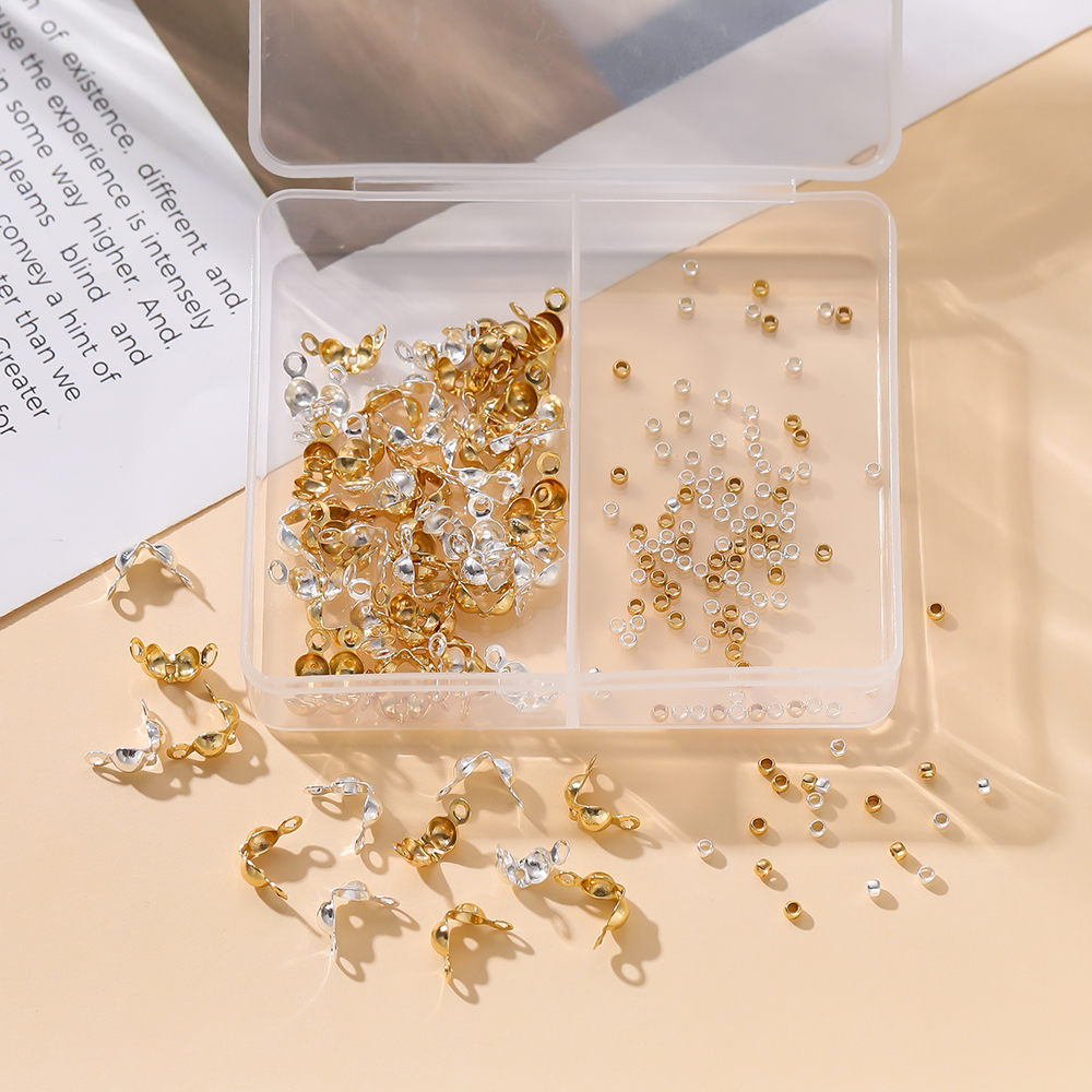150pcs/Box 18K Gold Color Plat - Jewelry Making Chain reseña y precio